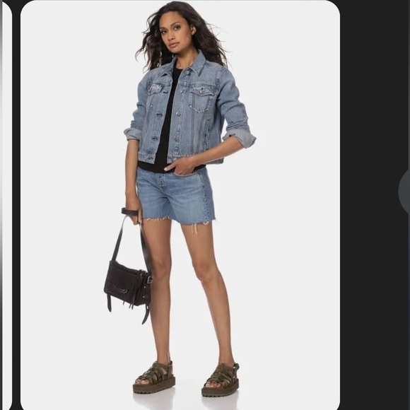 New Rag & Bone Dre Low-Rise Denim Shorts ✨ Size 30 - Picture 8 of 10